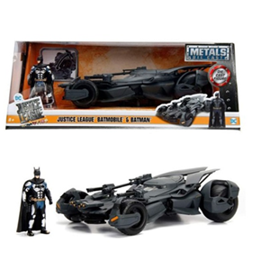 اسباب بازی ماشین فلزی بتموبیل سری Justice League و فیگور بتمن با مقیاس 1:24_اسباب بازی ماشین